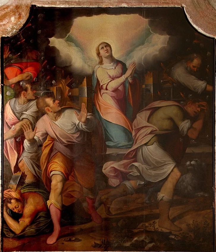Santa Caterina d'Alessandria e il miracolo della ruota